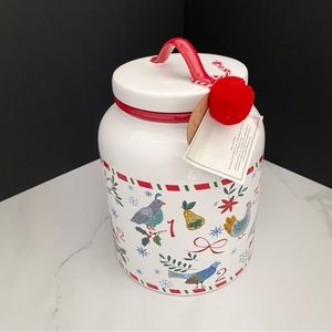 NEW! Twelve Days of Christmas Cookie Jar by Southern Living / Dillard's